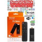 DigiMonster Android TV Stick 4K Android 13 Sürümü HDMI Android Tvbox Wifi 2.4/5g 2Gb Ram 16GB Hafıza