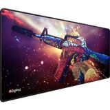 Digipod Gaming Mousepad Oyuncu Mouse Pad 90X40 Xxl Büyük Oyuncu Mousepad Kaymaz Taban Dikişli 4mm Kalınlık - Dağ