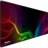 Digipod Gaming Mousepad Oyuncu Mouse Pad 90X40 Xxl Büyük Oyuncu Mousepad Kaymaz Taban Dikişli 4mm Kalınlık - Sarı