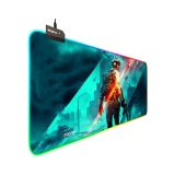 Digipod RGB Gaming Oyuncu Mousepad 90X40 XXL Kaymaz Taban Mouse pad BATTLEFİELD 4mm Kalınlık