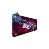 Digipod RGB Gaming Oyuncu Mousepad 90X40 XXL Kaymaz Taban Mouse pad BEAST 4mm Kalınlık
