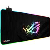 Digipod Rgb Oyuncu Mousepad Rgb Gaming Oyuncu Mouse Pad Kaymaz Taban 70 x 30 4mm Kalınlık - Koyu Siyah
