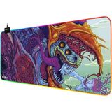 Digipod Rgb Oyuncu Mousepad Rgb Gaming Oyuncu Mouse Pad Kaymaz Taban 70 x 30 4mm Kalınlık - Renkli