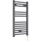 Digisu 300X1200 Siyah Elektrikli-Digital Termostatlı Havlupan