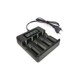 Digital 18650 Şarj Aleti 18650 Pil Şarj Cihazı 3.7V Bütün Boy Piller Için Şarj Aleti 3,7 Volt Şarj 4 Lü