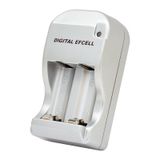 Digital Efcell 123A 16340 17335 2 li Ev Araç Pil Şarj Cihazı Priz Tipi Ve 12 Volt 3.7 Volt Lion Pil Şarj Aleti