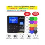 Digital Ekran Geçiş Kontrol Sistemi (Parmak Izi-Şifre-Kartlı Geçiş-Usb Personel Takip)