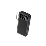 Digital Göstergeli 4 Çıkışlı Fenerli Standli 20.000 Mah Powerbank