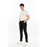 Digital Jeans Slim Fit (Dar Kesim) Puslu Lacivert Erkek Kot Pantolon – Pamuk Viskon Karışımlı, Yumuşak Dokulu