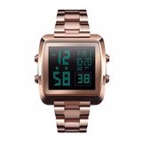 DIGITAL LED ROSE GOLD KOL SAATİ