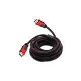 DIGITECH 3 Metre Örgülü 1080p Hdmı Kablo Tv Bilgisayar Uydu Projeksiyon Full Hd Görüntü Ses Aktarma Kablosu