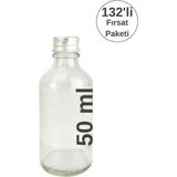 Digithome 132’Li 50 Ml Gumus Kapakli Soz Nisan Hediyelik Kolonya Koku Sus Cam Sisesi C1-1-149