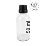 Digithome 132’Li 50 Ml Siyah Kilit Kapakli Soz Nisan Hediyelik Kolonya Koku Sus Cam Sisesi C1-1-149