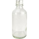 Digithome 6'li 50 ml Gümüş Metal Kapaklı Cam Zencefil Shot Şişesi Söz Nişan Hediyelik Kolony - Çok Renkli - --