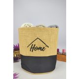 Digithome CLY-J1023 C1-1-121 Siyah Hasır Çok Amaçlı Düzenleyici Organizer Yuvarlak Saksılık