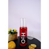 Digithome H2o Cam Kapakli Basucu Su Ve Mesrubat Surahisi Karaf Sise 600 Ml Beyaz – H2o75760 C1-1-18