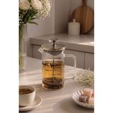 Digithome Metal Kapaklı Filtre Kahve ve Bitki Çayı Demliği French Press 350 ml - THN76233