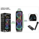 Digitra ARS-KLN50 40W - 3 x 8 Inç Profesyonel Dev Boy Bluetooth Parti Hoparlör - Rgb Işıklı Kablosuz Mikrofon ve Kumanda
