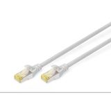 Dıgıtus 0.25Metre Cat7(Cat6a) S-Ftp Dk-1644-A-0025-G Gri Patch Kablo (10'Lu Paket)