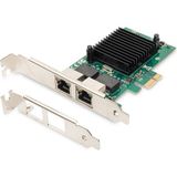 Digitus 2 Port Gigabit Ethernet Pcı Express Kart, Düşük Profil Bracket, Intel Çip Takımıdigitus Gigabit Ethernet Pcı Express Card, 2-Port, Low Profile Bracket, Intel Chipset