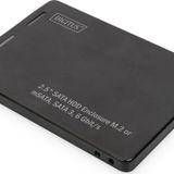 Digitus 2,5" SATA HDD Kutusu M.2 ya da mSATA 2,5" SATA HDD Enclosure M.2