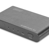 Digitus 3 Port Ultra HD 4K HDMI Switch, 4K2K/60Hz, Ultra HD, Full HD, Full 3D görüntü formatlarını d