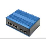 Dıgıtus Ağ Anahtarı - 6 Bağlantı Noktalı Gigabit Ethernet - 4X Rj45 + 2X Sfp - Ip40 - 10/100/1000 Mbit/S - Dın Rayına Montaj - Endüstriyel S