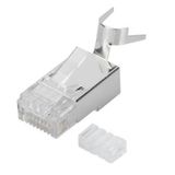 Digitus AK-219604 CAT6/CAT7 RJ45 8P8C AWG22-23 Kılavuzlu 100 Adet Konnektör