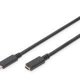 Digitus AK-300210-007-S Type-C Erkek Dişi Kablo