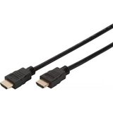 Digitus AK-330107-10-S HDMI To HDMI ( 1 Metre ) 4K Altın Uç Görüntü Kablosu