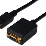 Digitus AK-340403-001-S Displayport to VGA Dişi Çevirici
