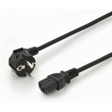 Digitus AK-440100-018-S 1.8 m 90 Derece Power Kablo
