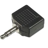 Digitus AK-510500-000-S 3.5 mm to 2 x 3.5 mm Erkek-Dişi Stereo Ses Adaptörü