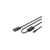 Digitus Aktif Usb-C Uzatma Kablosu, 10M 5G, Usb 3.2 Gen1, Usb-C - Usb-C (M/F) 10 Metre