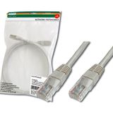 Digitus Cat. 5e Patch Kablo, Utp, 0.25 Metre, Awg 26/7, Gri Renk, 3p Sertifikalı