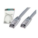 Digitus CAT. 5E SF-UTP Patch Kablo, 1 metre, AWG 26, Gri Renk