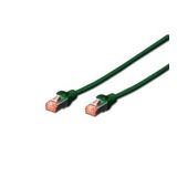 Digitus Cat.6 Patch Kablo, S-ftp, Halogenfree, Awg 27/7, 2 Metre, Yeşil Renk