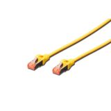 Digitus Cat.6 Patch Kablo, S-FTP, LSZH, AWG 27/7, 10 metre, Sarı Renk