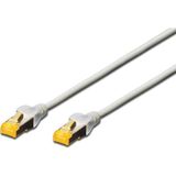 Digitus CAT 6A S-FTP Patch Kablosu, LSZH, Cu, AWG 26/7, 25 metre, gri renk Digitus CAT 6A S-FTP patch cord, Cu, LSZH AWG