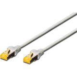 Digitus CAT 6A S-FTP Patch Kablosu, LSZH, Cu, AWG 26/7, 7 metre, Gri Digitus CAT 6A S-