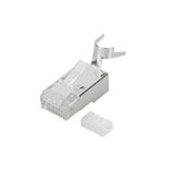Digitus Cat6A/Cat7 Modüler RJ45 Konnektör Tekli Zırhlı