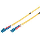 Digitus Dıgıtus 1M Sm Lc-Lc 9/125µ Lszh Duplex Fiber Optik Patch Kablo