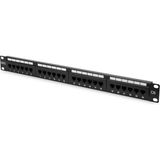 Digitus Dıgıtus 1u 24PORT Cat6 Utp Bakır Patch Panel DN-91624U-CR