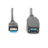 Dıgıtus Digitus Usb Uzatma Kablosu Siyah 20M