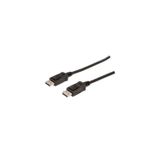 Digitus Displayport (Dp) Bağlantı Kablosu, Dp Erkek - Dp Erkek, 5 Metre, Kilit Mekanizmalı, Dp, 1.2 Uyumlu,