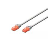 Digitus Dk-1617-010 U-Utp Cat6 1 Metre Awg 26-7 Cu Lszh Gri Renk Patch Kablo (Kdo)