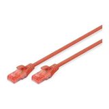 Digitus DK-1617-010/R 1 m Cat6 UTP Kırmızı 10'lu Patch Kablo
