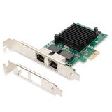 Digitus DN-10132 2 Port Gigabit 32 Bit Intel Chipset PCI Express Ethernet Kartı