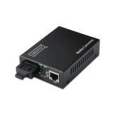 Digitus DN-82021-1 20 km 10/100Base-TX to 100Base-FX Singlemode SC Media Converter