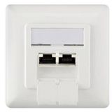 Digitus DN-9005/B5-N CAT6 Wall 2xRJ45 Data Priz